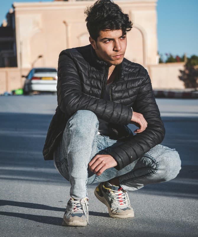 جاكيت مبطن خفيف